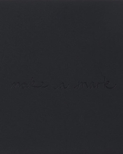 HDmirrorR VENT for Change - Make a Mark Range Classic Design Eco Friendly Recycled Leather A5 Notebook with Lined Paper | Lined Notebook/Notepad | Lined Journal, Great As A Gift - Charcoal Grey