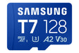 Samsung T7 microSD Memory Card, 128 GB, MB-MB128T/WW