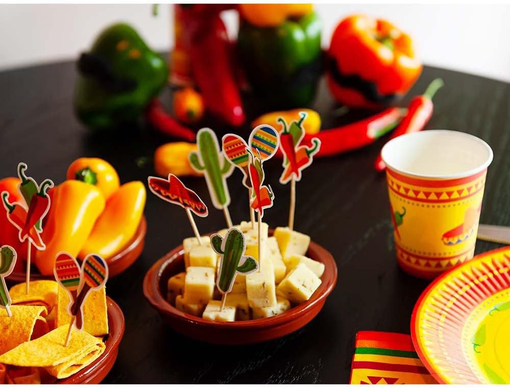 Set 20 Papieren Servetten Mexico