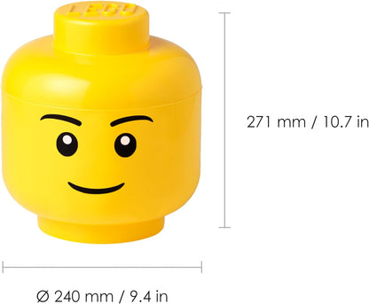 Lego: 40320820 - Storage Head (Large) - Happy Boy