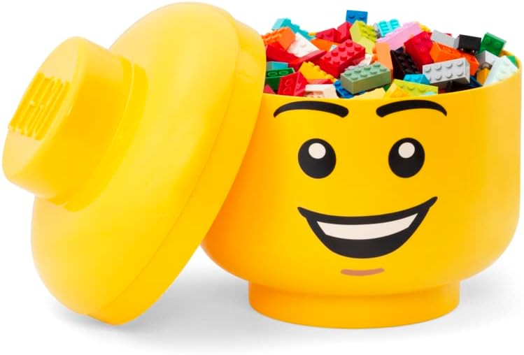 Lego: 40320820 - Storage Head (Large) - Happy Boy