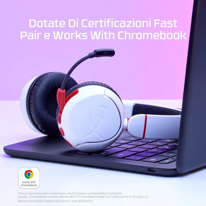 Hyperx Cloud Mini Wrls Wht Hs