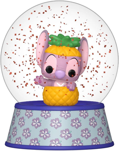 Funko Pop! Mini Glitter Globe: Stitch - Angel in Pineapple - Collectable Vinyl Figure - Gift Idea - Official Merchandise - Toys for Kids & Adults - Disney Fans - Figure for Collectors and Display