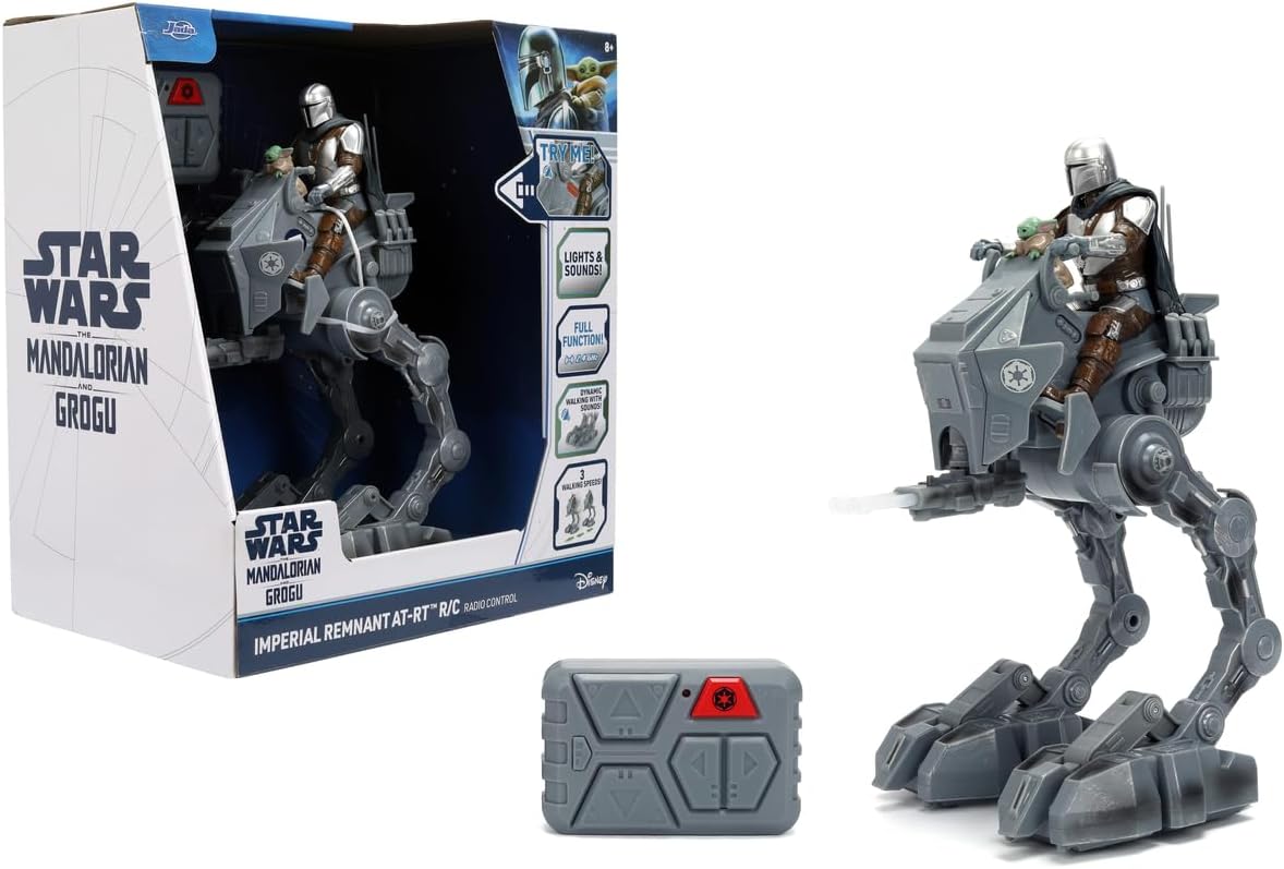 Jada - Disney Star Wars RC, offizielles Lizenzfahrzeug von Disney, detailliertes Design, inklusive Controller, 9336975314R00, ab 6 Jahren