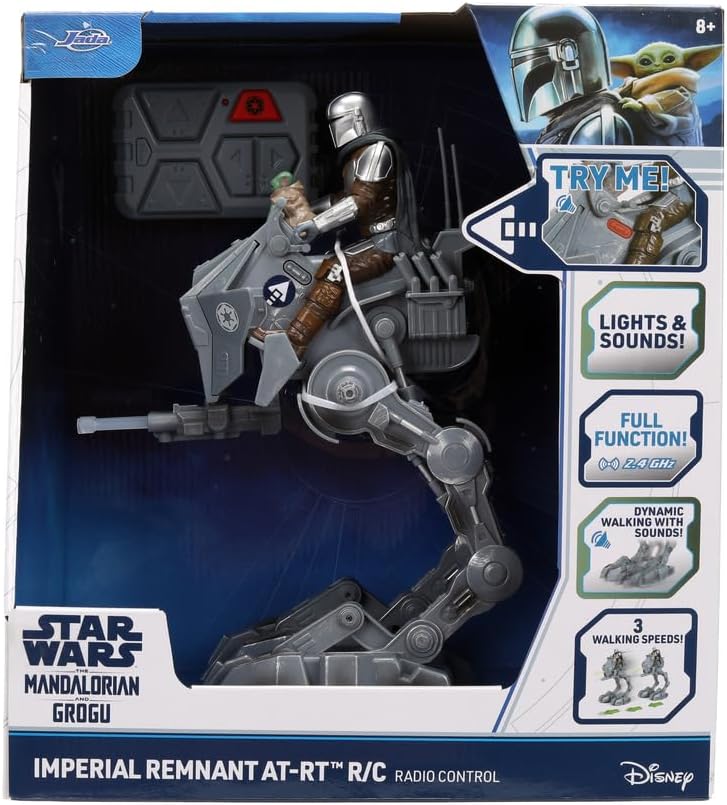 Jada - Disney Star Wars RC, offizielles Lizenzfahrzeug von Disney, detailliertes Design, inklusive Controller, 9336975314R00, ab 6 Jahren
