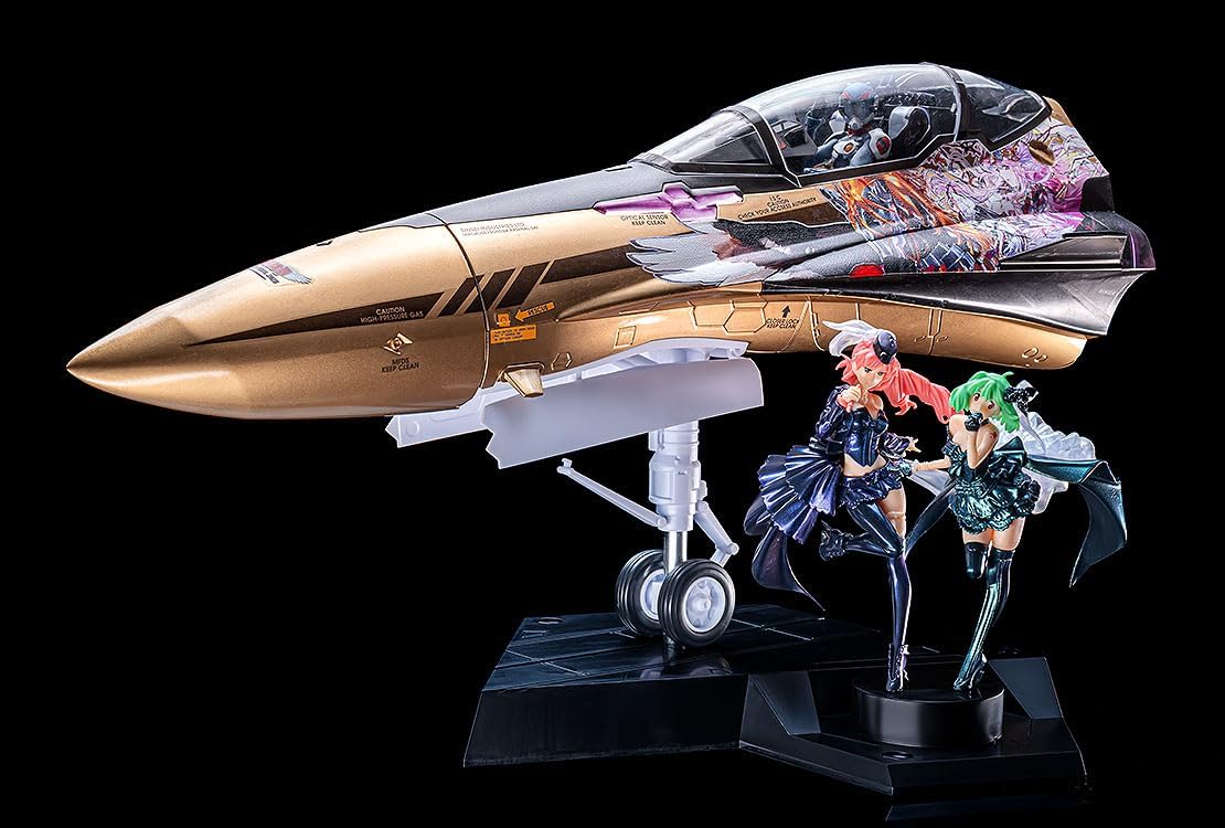 Finale Macross Frontier Galaxy Live 2025 - PLAMAX Fabbrica minima: Collezione Fighter Nose - Set Galaxy MF-98 YF-29