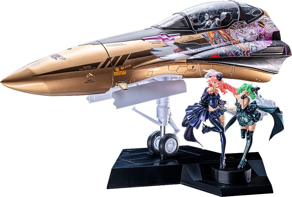 Finale Macross Frontier Galaxy Live 2025 - PLAMAX Fabbrica minima: Collezione Fighter Nose - Set Galaxy MF-98 YF-29
