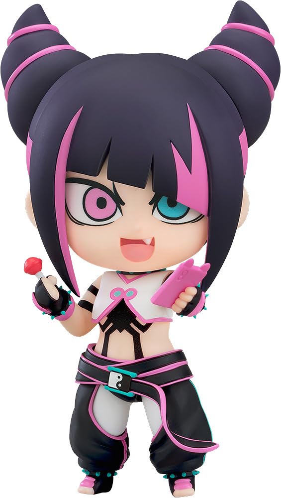 Good Smile Company Serie "Street Fighter" Juri-chan, non scala, plastica, action figure preverniciate