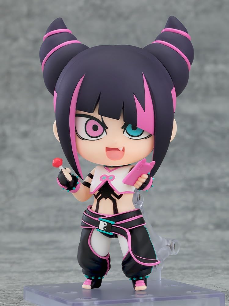 Good Smile Company Serie "Street Fighter" Juri-chan, non scala, plastica, action figure preverniciate
