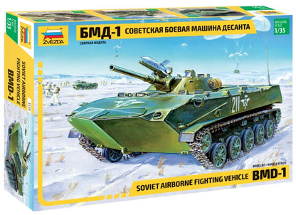 Zvezda 3559 BMD-1 Soviet Airborne Fighting Vehicle 1:35 Military Model Kit