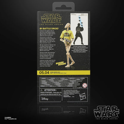 Star Wars The Black Series B1 Kampfdroide, May the 4th Be with You Premium Action-Figur zum Sammeln (15 cm