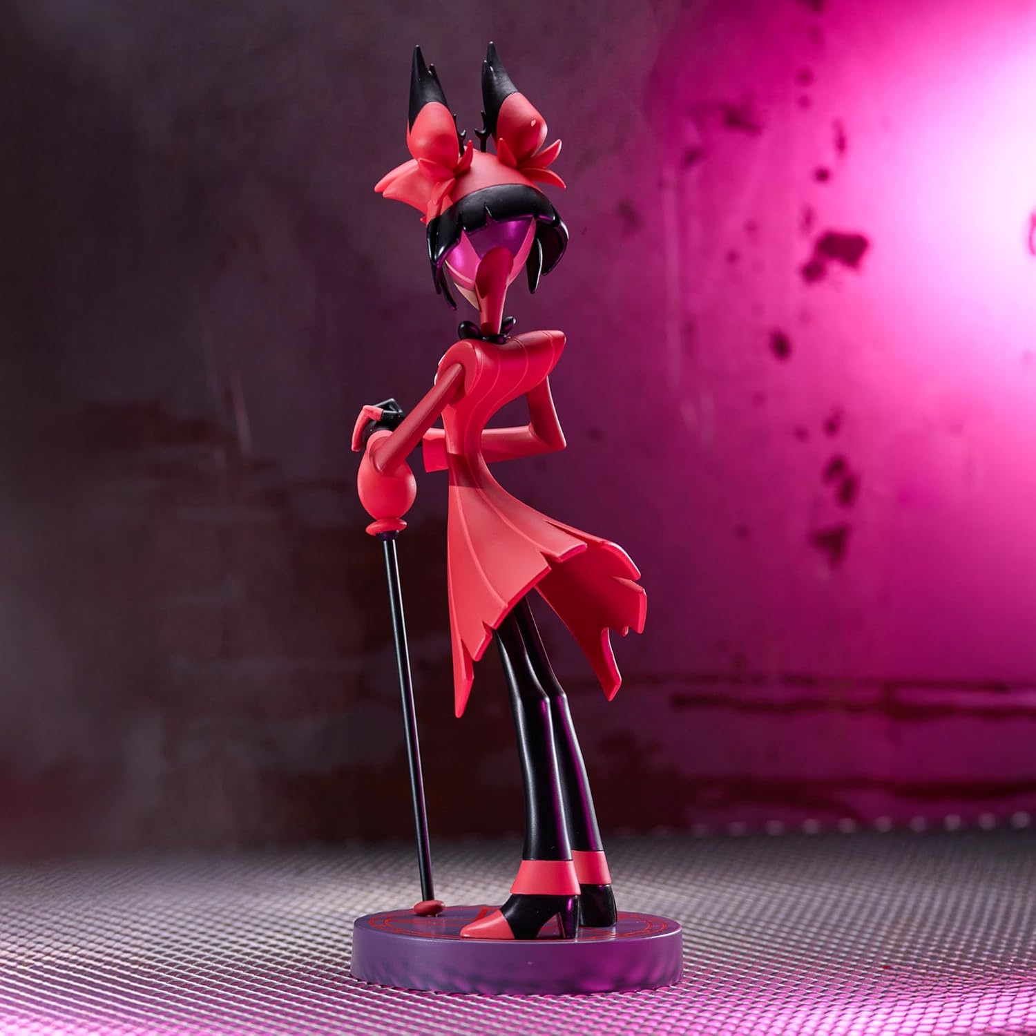 Numskull Hazbin Hotel Alastor Statua – Figura da Collezione Ufficiale con Finitura Lucida – Pezzo da Esposizione da 28cm
