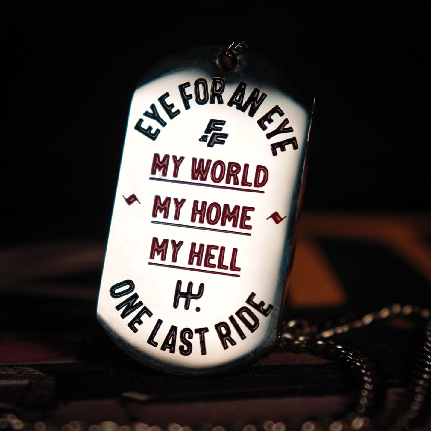 Fast & Furious Dog Tags With Ball Chain
