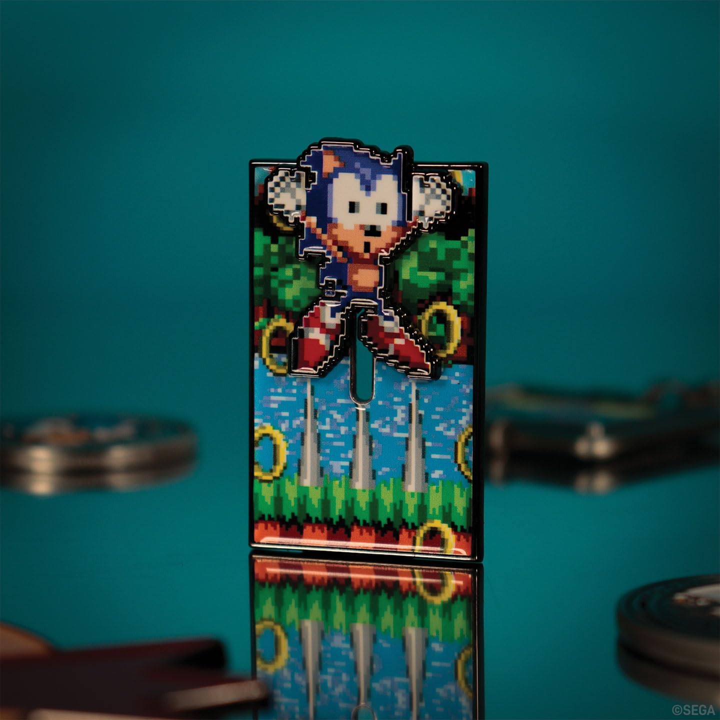 Sonic the Igel Limited Edition Abzeichen mit Pin – individuell nummeriert (9 995 weltweit
