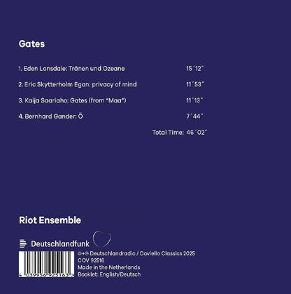 Riot Ensemble: Gates