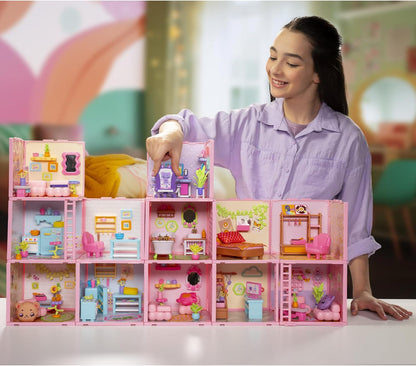 Goliath Suite Spaces - Bathroom Set | Your Room, Your Rules! Contains 20 Bathroom Themed Accessories | Modular Dolls House Rooms with Customizable Furniture & Decor | For Ages 6+