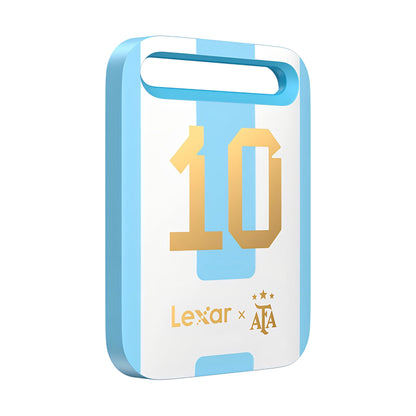 Lexar SL260 Air Portable SSD 512GB, AFA Edition, Argentina World Championship Co-Branding, USB 3.2 Gen 1, Up to 400MB/s Write, Ultra-Compact & Lightweight for iPhone 17, Android, iPads, PC & Mac