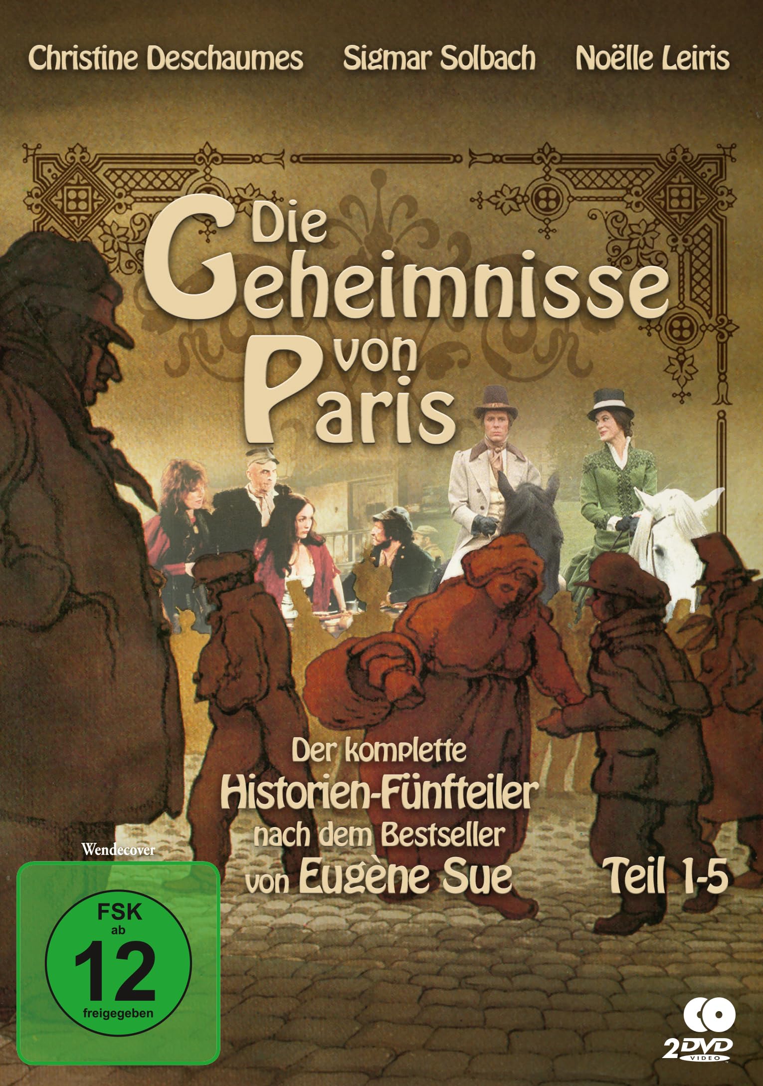 Die Geheimnisse von Paris - Teil 1-5 (Neuauflage