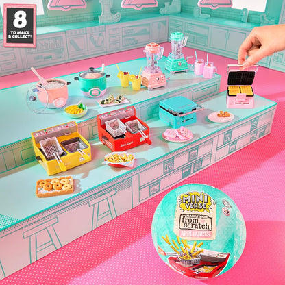 MGA’s Miniverse Make It Mini From Scratch Apparaten Serie 3 – Werkende mini-apparaten, DIY-epoxyknutsels, keukenplezier, niet eetbaar – Voor verzamelaars & kinderen vanaf 8 jaar