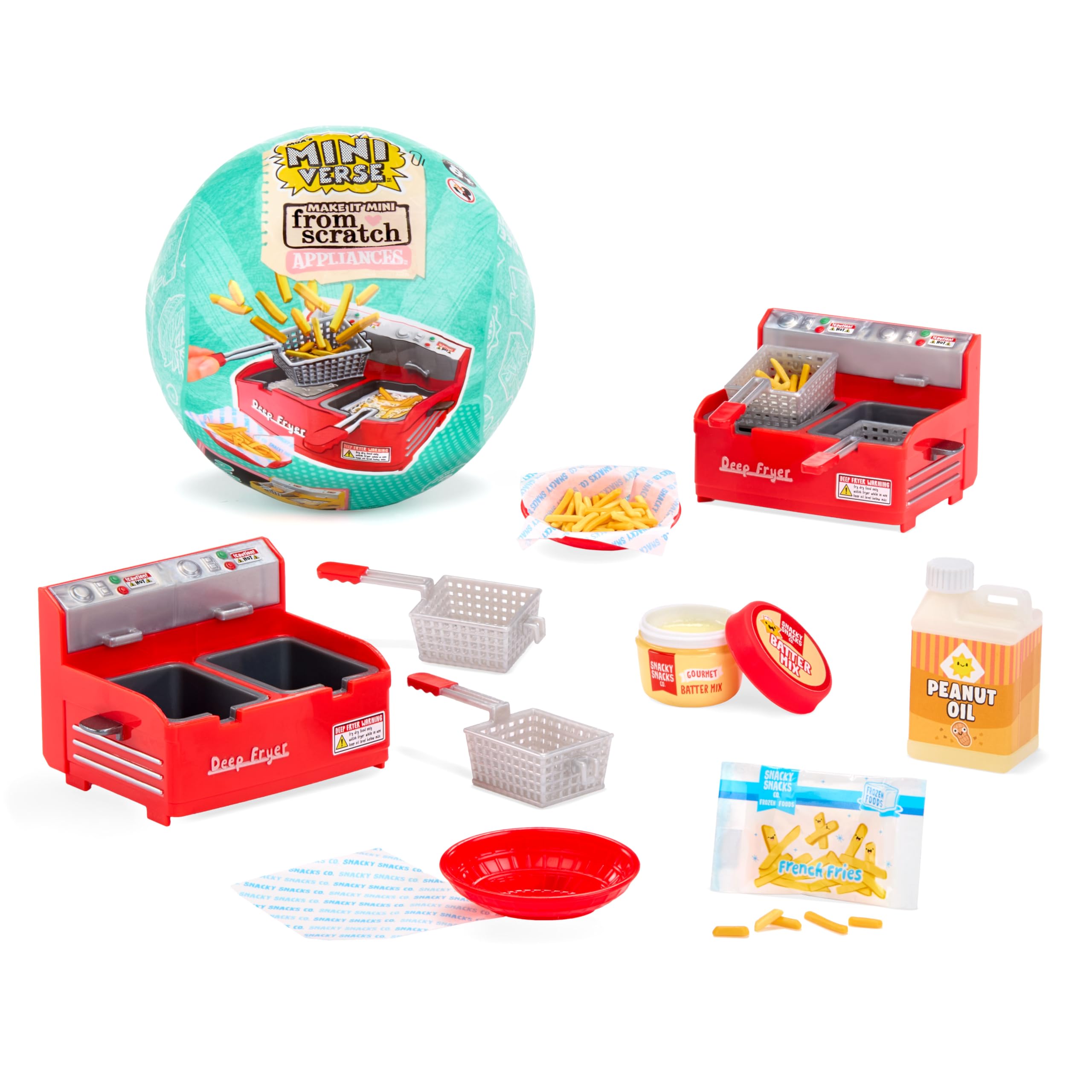MGA’s Miniverse Make It Mini From Scratch Apparaten Serie 3 – Werkende mini-apparaten, DIY-epoxyknutsels, keukenplezier, niet eetbaar – Voor verzamelaars & kinderen vanaf 8 jaar
