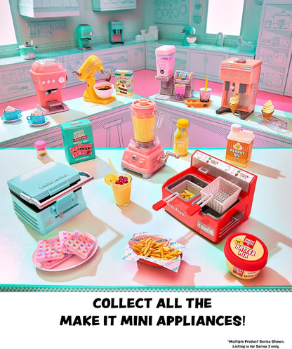 MGA’s Miniverse Make It Mini From Scratch Apparaten Serie 3 – Werkende mini-apparaten, DIY-epoxyknutsels, keukenplezier, niet eetbaar – Voor verzamelaars & kinderen vanaf 8 jaar