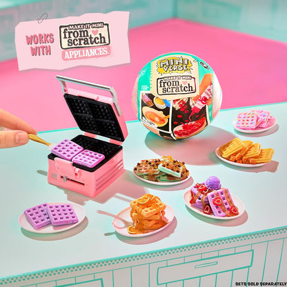 MGA’s Miniverse Make It Mini From Scratch Apparaten Serie 3 – Werkende mini-apparaten, DIY-epoxyknutsels, keukenplezier, niet eetbaar – Voor verzamelaars & kinderen vanaf 8 jaar