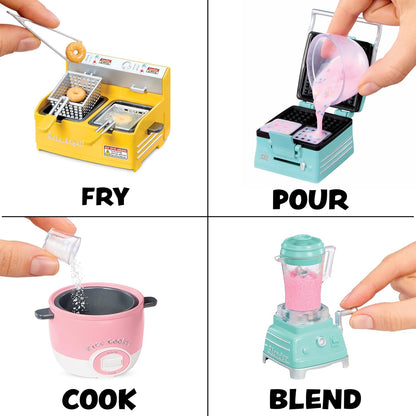 MGA’s Miniverse Make It Mini From Scratch Apparaten Serie 3 – Werkende mini-apparaten, DIY-epoxyknutsels, keukenplezier, niet eetbaar – Voor verzamelaars & kinderen vanaf 8 jaar