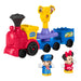Fisher-Price Little People, Peuterspeelgoed, DISNEY Jr Mickey en Minnie muzikale trein met 2 Figuren voor Fantasiespel voor kinderen vanaf 18 maanden, JKB04
