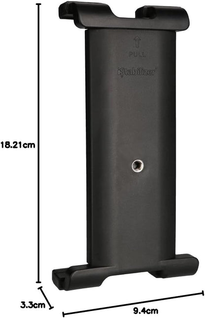 Rollei 22640Tablethouder - universele houder voor uw tablet met 1/4 inch schroefdraad aan de achterkant, geschikt voor tablets tot 24 cm breedte - zwart,9,4 x 3,3 x 18,21 cm; 117,93 gram