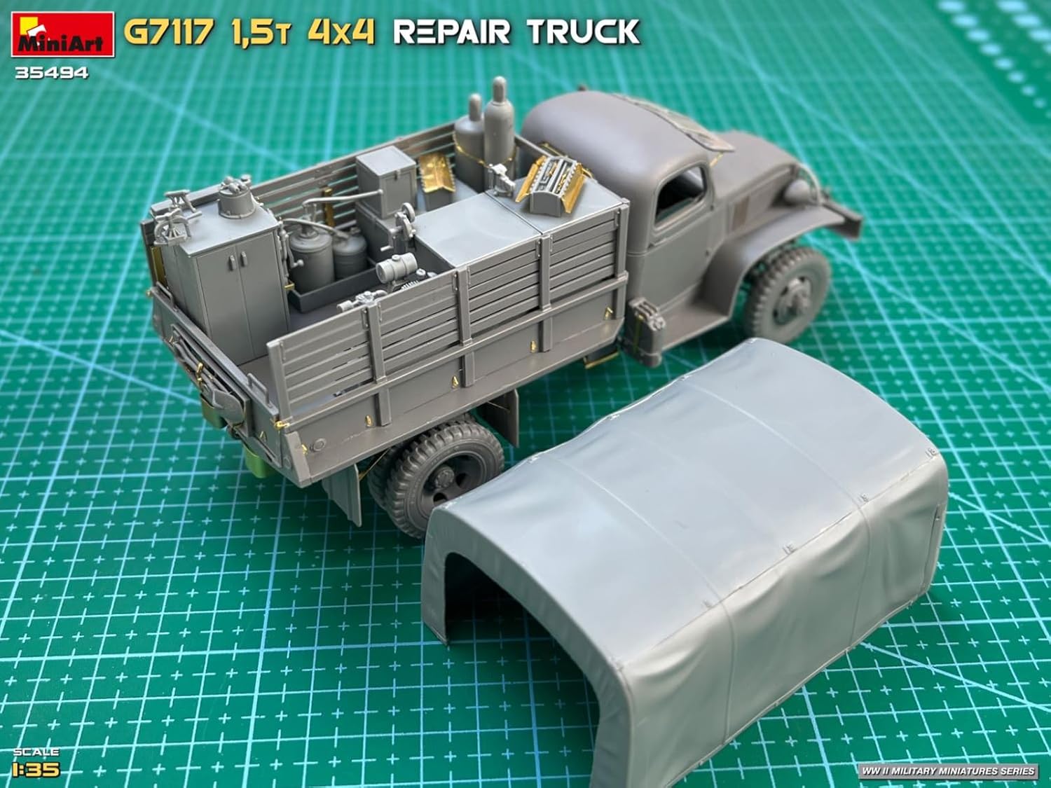 MiniArt - 1/35 G7117 1,5t 4x4 Repair Truck
