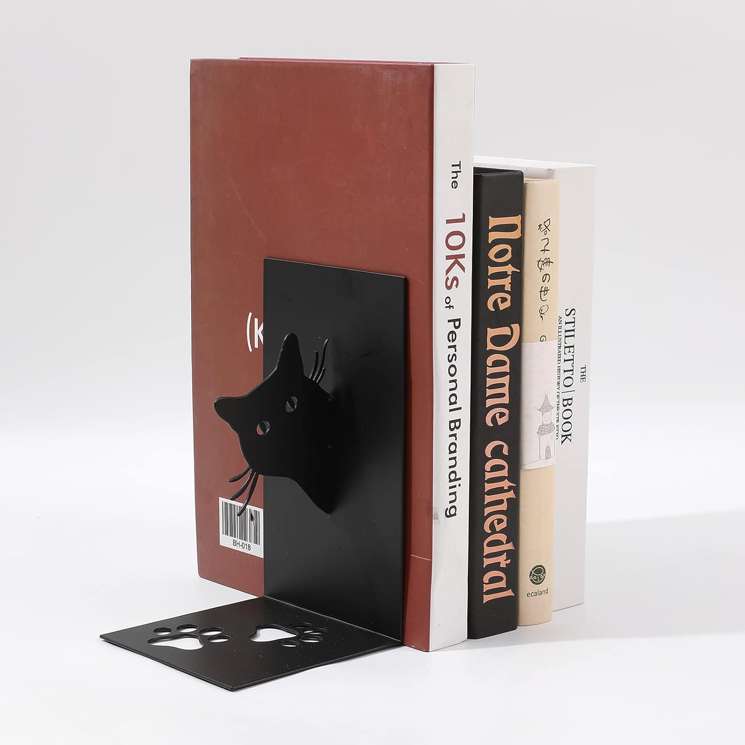 Itotal - Bookend Cat - Black (Xl2102)