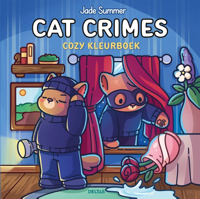 Deltas - Cat Crimes - Cozy kleurboek Jade Summer