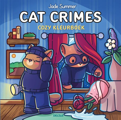 Deltas - Cat Crimes - Cozy kleurboek Jade Summer
