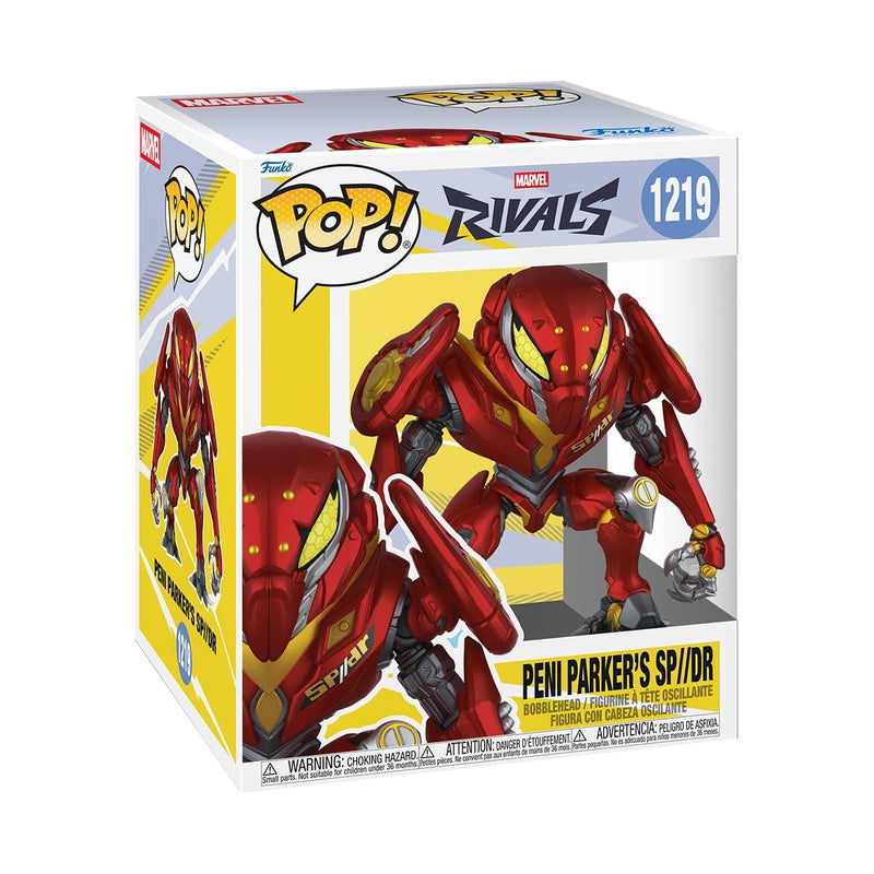 Funko POP! Super: Marvel Rivals - Peni Parker - Sammelbare Vinylfigur - Geschenkidee - Offizielles Merchandise - Spielzeug für Kinder & Erwachsene - Modellfigur für Sammler und zur Ausstellung