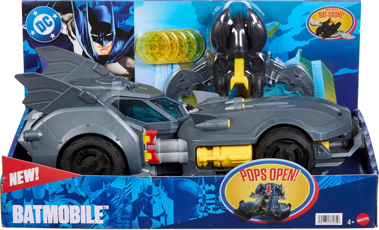 Mattel Batmobile DC Batlink