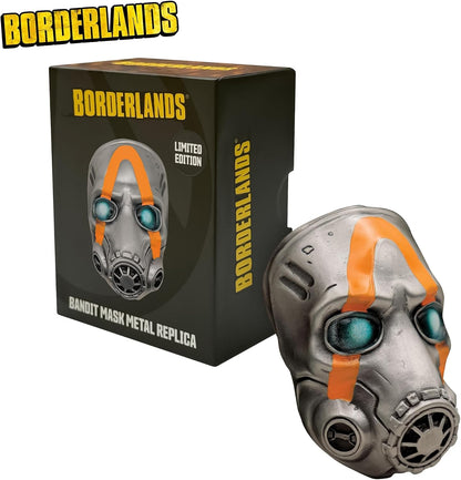 FaNaTtik Borderlands Bandit Mask Limited Edition Metal Replica | 2 x 3 Inches