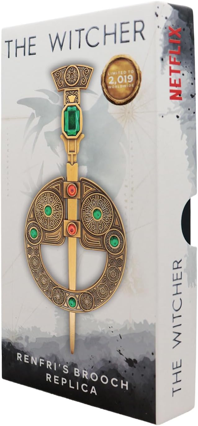 FaNaTtik The Witcher Renfri’s Brooch Metal Replica – Limited Edition (2019) Numbered Collectible