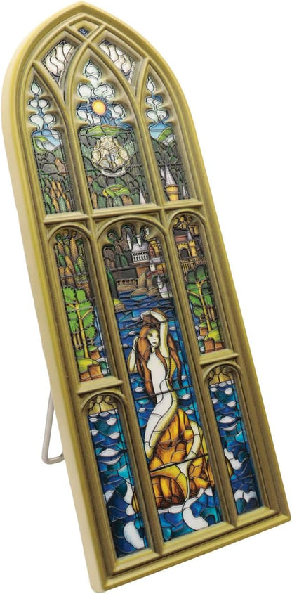 FaNaTtik Harry Potter Meerjungfrau Buntglas Fenster Harz Plaque - Triwizard Turnier Black Lake Sammlerstück Dekor