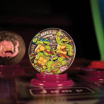 FaNaTtik Teenage Mutant Ninja Turtles – Krang Limited Edition Sammelmünze – individuell nummerierte, doppelseitige Emaille-Ausstellungsstück