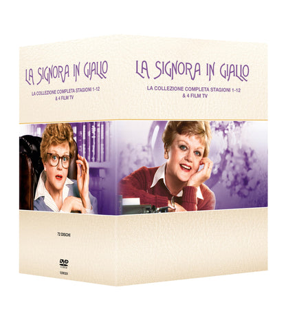 Signora In Giallo (La)  - La Collezione Completa Stagioni 01-12 & 4 Film Tv (72 Dvd) - (Italian Import)