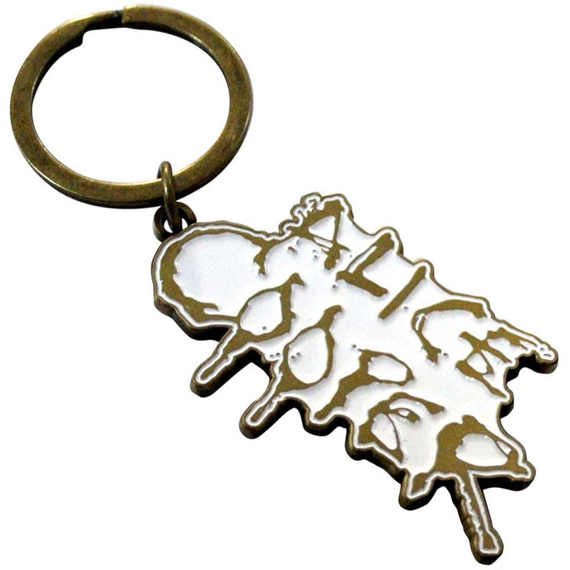 Orphan Sku - Alice Cooper Keychain: Dripping Logo Gold