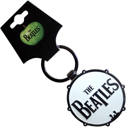 Beatles - The - The Beatles Keychain: Drop T/Sgt Pepper Drum Double-Sided