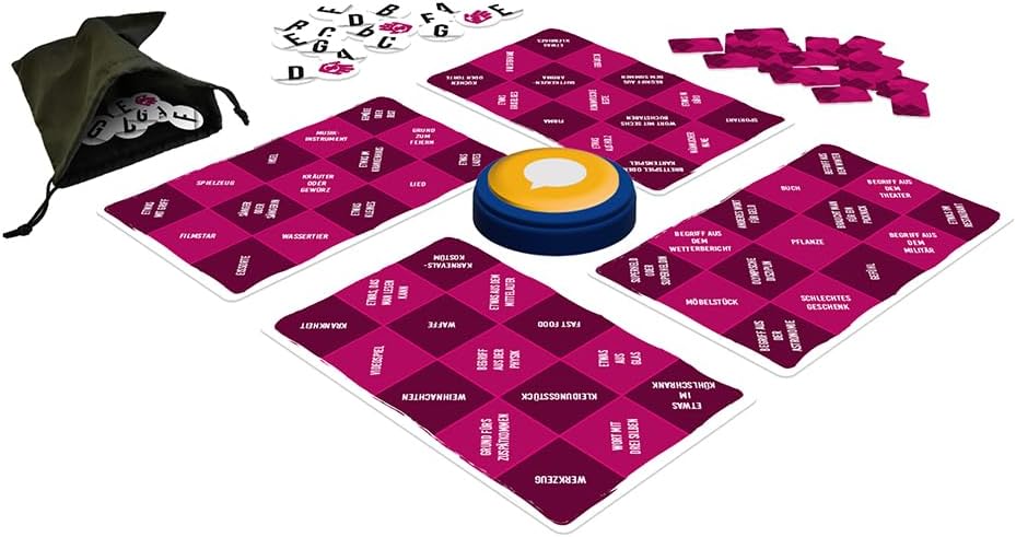 Oh My Word Family Word Game | Real-Time Category Game for Parties | Draw, Name and Pass Before the Timer Goes Off | 2-6 Players Ages 10+