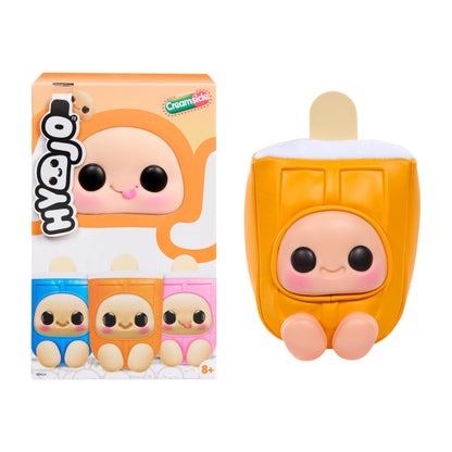 Hyojo Série Creamsicle, boîte aveugle en peluche à collectionner, cadeau pour tous les âges, 3 ans à collectionner, orange, framboise et myrtille