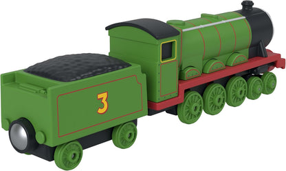 Thomas & Friends by Fisher-Price Toy Train 2-Pack or 1 Deluxe Die-Cast Character Engines featuring Classic Designs from the Series (Styles May Vary), JLB66