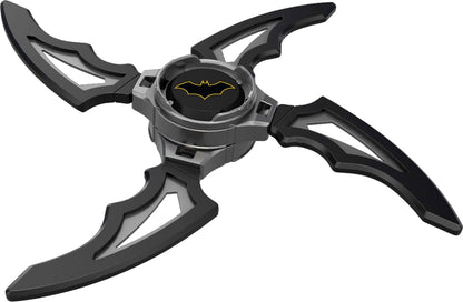 Mattel DC Premier Rollenspiel-Spielzeug, Batlink-Batarangs, Batmans legendäre Waffe im Bumerang-Stil, ca. 20 cm breit, kann geteilt und an Fahrzeugen angebracht Werden, JMD54