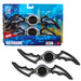Mattel DC Premier Rollenspiel-Spielzeug, Batlink-Batarangs, Batmans legendäre Waffe im Bumerang-Stil, ca. 20 cm breit, kann geteilt und an Fahrzeugen angebracht Werden, JMD54