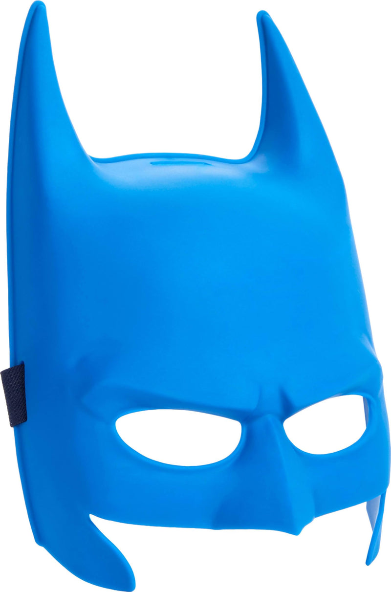 Mattel DC Premier Kids Super Hero Masks for Creative Role Play, Plastic Face Covering with Elastic Strap, Characters Vary, JMF00