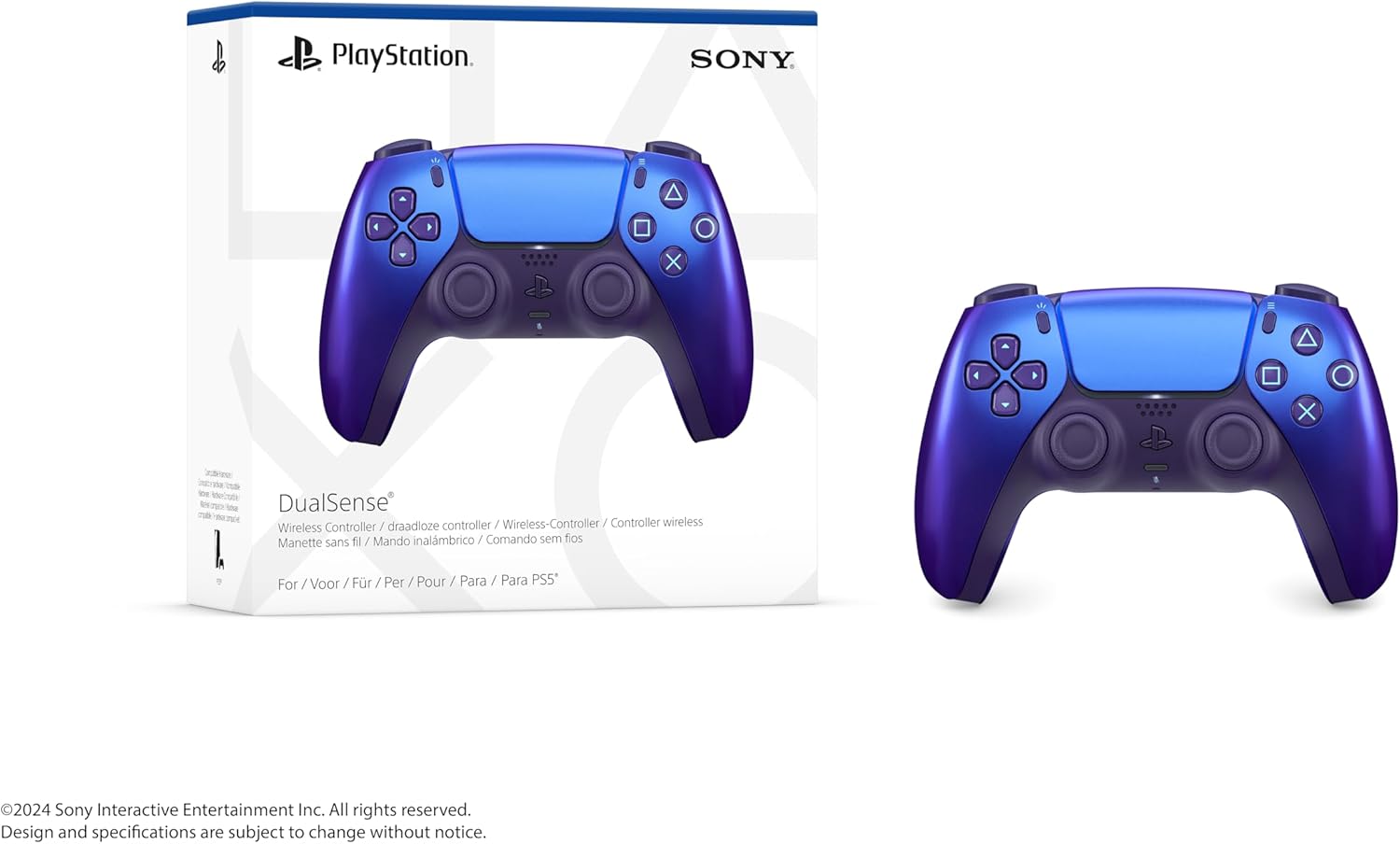 PlayStation Sony DualSense Wireless Controller Chroma Indigo 5