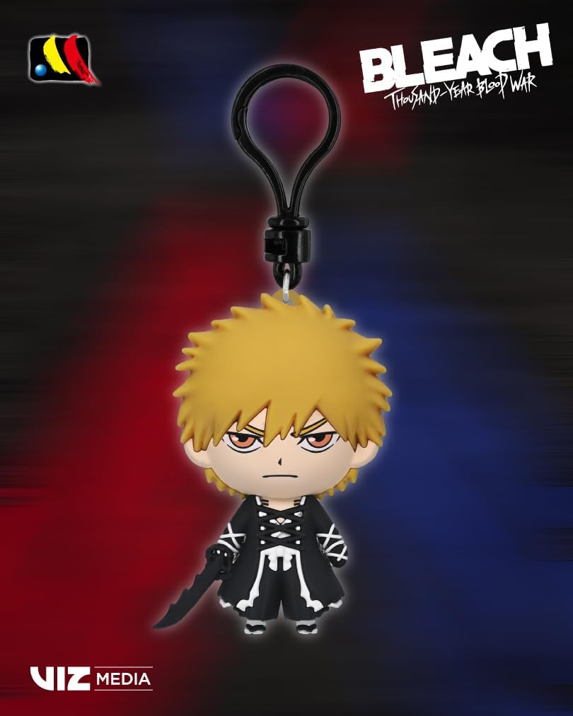 Bleach: Thousand-Year Blood War Series 2 – 5" Collectible Bag Clip – Blind Bag (ONE Random Figure) – Anime Character Keychain/Backpack Accessory | Official Licensed Merchandise
